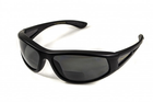 Бифокальные поляризационные защитные очки 3в1 BluWater Winkelman-2 (+1.5) Polarize (gray) серые - изображение 2