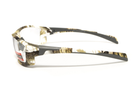 Открытие защитные очки Global Vision Hercules-5 White Camo (clear), прозрачные в камуфлированной оправе - изображение 5
