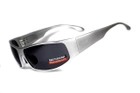 Открытыте защитные очки Global Vision BAD-ASS-1 Silver (gray) серые - изображение 7