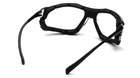 Защитные очки с уплотнителем Pyramex PROXIMITY (Anti-Fog) (clear) прозрачные - изображение 4