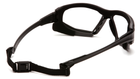 Захисні тактичні окуляри з ущільнювачем Pyramex Highlander-Plus (clear) Anti-Fog, прозорі - зображення 3