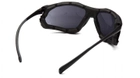 Защитные очки с уплотнителем Pyramex PROXIMITY (Anti-Fog) (dark gray) черные - изображение 4
