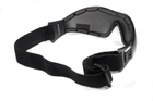 Защитные очки с уплотнителем Global Vision Z-33 (gray) серые - изображение 3