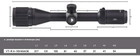 Оптичний приціл DISCOVERY Optics VT-R 4-16x40AOE 25.4 мм, з підсвічуванням - зображення 4