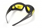 Защитные очки с уплотнителем Global Vision OUTFITTER (yellow) желтые - изображение 4