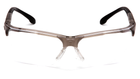 Захисні тактичні окуляри Pyramex Rendezvous Crystal Gray (clear) Anti-Fog, прозорі в сірій напівпрозорій оправі - зображення 2