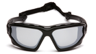 Захисні тактичні окуляри з ущільнювачем Pyramex i-Force Slim (silver mirror) Anti-Fog, дзеркальні сірі - зображення 3