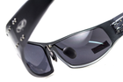 Открытыте защитные очки Global Vision BAD-ASS-2 GunMetal (gray) серые - изображение 7