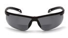Бифокальные Защитные баллистические очки Pyramex Ever-Lite Bifocal (+2.5) (gray), серые - изображение 3