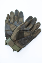 Тактические перчатки с антискользкими вставками и защитными накладками XL - изображение 5