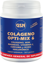 Kompleks GSN Colageno Opti-Mix 6 pomarańczowy z witaminą C 365 g (8426609020614) - obraz 1