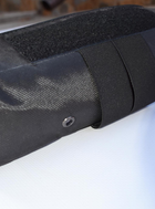 Напашник прямокутний сумка, підсумок напашник тактичний утилітарний з кріпленням до плитоноски на велкро Чорний - зображення 2