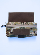 Напашник прямокутний сумка, підсумок напашник тактичний утилітарний з кріпленням до плитоноски на велкро Мультикам - зображення 1