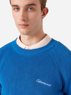Sweter męski bawełniany Edmmond Studios Canale Sweater "Plain Blue" 123-60-03550 M Niebieski (8435629065345) - obraz 4