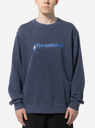 Bluza bez kaptura męska oversize Gramicci Dancing Man Sweatshirt G3SU-J060-Granatowa-PIGME M Granatowa (195612436337) - obraz 1