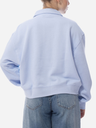 Bluza damska bez kaptura Adidas Collar Sweatshirt W "Blue Dawn" IC3074 XS Błękitna (4066752151090) - obraz 2