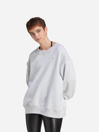 Bluza damska bez kaptura oversize Adidas Premium Essentials Made To Be Remade Sweatshirt W "Grey" IL0827 S-M Szara (4066763092580) - obraz 1
