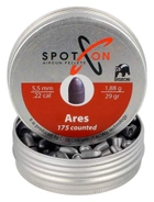 Пневматичні кулі Spoton Ares (5.5 мм, 1.88 гр, 175 шт.) - зображення 1