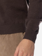 Джемпер чоловічий Taikan Marle L/S Polo Sweater "Brown" TK0011.BRN XL Коричневий (840349700885) - зображення 4