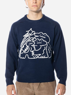 Sweter męski Taikan Joshua Frogs Knit Sweater "Navy" TK0016.NVY L Granatowy (840349701905) - obraz 1