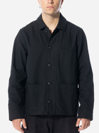 Куртка демісезонна чоловіча Olaf Herringbone Workwear Blazer "Black" M140505-BLACK L Чорна (8720104764227) - зображення 1