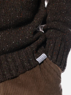 Джемпер чоловічий Edmmond Studios Paris Sweater Plain "Brown" 323-60-02750 L Коричневий (8435629079595) - зображення 4