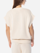 Kamizelka damska oversize Adidas Knit Vest W "Cream Beige" IM3827 XS Beżowa (4066763110499) - obraz 2