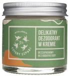 Dezodorant Mydlarnia cztery szpaki w kremie bez dodatku sody bezzapachowy 60 ml (5903641980111) - obraz 1