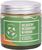 Dezodorant Mydlarnia cztery szpaki delikatny w kremie bez dodatku sody wanilia i palmarosa 60 ml (5903641982092)