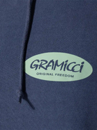 Bluza męska z kapturem oversize Gramicci Original Freedom Oval Hooded Sweatshirt "Navy Pigment" G3FU-J079-NAVY-PIGME M Granatowa (195612542212) - obraz 4