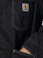 Джинсова куртка чоловіча Carhartt WIP OG Chore Coat "Black" I032703-00E06 M Чорна (4064958723554) - зображення 6