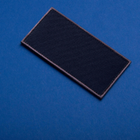 Шеврон нашивка на липучці IDEIA погон ДСНС Рядовий синій 5х10 см, вишитий патч (2200004304427) - зображення 4