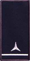 Шеврон нашивка на липучке IDEIA погон звания ДСНС Старший сержант, вышитый патч 5х10 см (2200004303857) - изображение 1