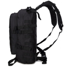 Рюкзак тактичний 40L black / MOLLE / водонепроникний - зображення 9
