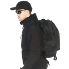 Рюкзак тактический 40L black / MOLLE / водонепроницаемый - изображение 10