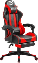 Кресло геймерское Defender Rock Black-Red (4745090820416)