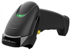 Skaner kodów kreskowych Qoltec Laser barcode scanner 1D 2D Black - obraz 2