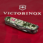 Складной нож Victorinox CLIMBER ARMY Пиксель с крас. лого 1.3703.3.W3941p - изображение 3