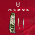 Складной нож Victorinox CLIMBER ARMY Пиксель с крас. лого 1.3703.3.W3941p - изображение 6