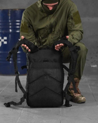 Тактичний штурмовий рюкзак U.S.A 45л чорний (13152) - зображення 4