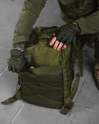 Тактичний штурмовий рюкзак U.S.A 45л олива (52121) - зображення 3
