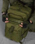 Тактичний штурмовий рюкзак U.S.A 45л олива (52121) - зображення 6