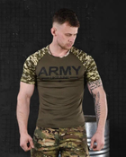 Тактична чоловіча футболка Army 2XL олива+піксель (85606) - зображення 1