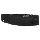 Складной нож SOG SOG-TAC AU, Black, Partially Serrated (SOG 15-38-02-57) - изображение 8