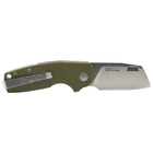 Складной нож SOG Stout SJ, OD Green, Cleaver, Stonewash (SOG 16-03-06-57) - изображение 4