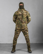 Зимовий тактичний костюм софтшел explorer мультикам (подвійний фліс) Вт6607 M - зображення 1