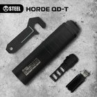 Глушитель STEEL HORDE QD-T SMALL 223 1/2*28 - изображение 1