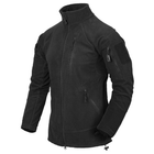 Кофта флісова Helikon-Tex Alpha Tactical Jacket Black L - зображення 1