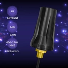 Antena dookólna Qoltec 4G LTE DUAL 7 dBi Czarny - obraz 6