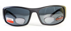 Бифокальные поляризационные очки BluWater Bifocal-1 (+3.0) Polarized (gray) серые - изображение 2